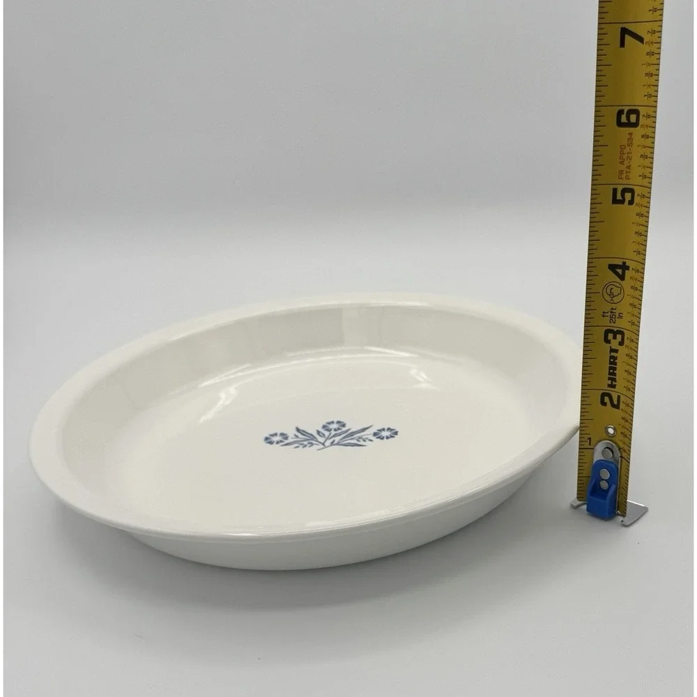 Corning Ware Blue Cornflower Pie Plate 9
